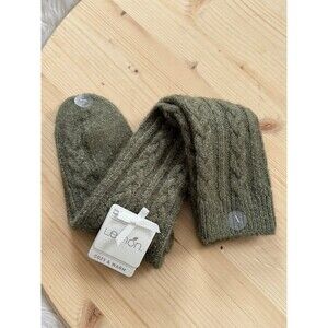 Lemon knit cozy socks